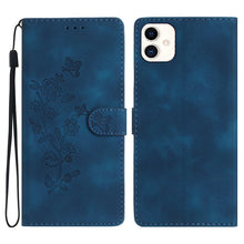 Load image into Gallery viewer, Flower Butterfly Embossing Pattern Leather Phone Case, For Samsung Galaxy A25 5G, For Samsung Galaxy A15, For Samsung Galaxy A35 5G, For Samsung Galaxy A23 5G, For Samsung Galaxy S24 Ultra 5G, For Samsung Galaxy S24+ 5G, For Samsung Galaxy S23 FE 5G   ...