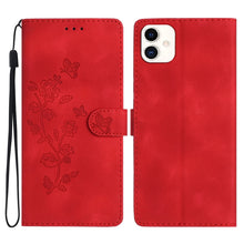 Load image into Gallery viewer, Flower Butterfly Embossing Pattern Leather Phone Case, For Samsung Galaxy A25 5G, For Samsung Galaxy A15, For Samsung Galaxy A35 5G, For Samsung Galaxy A23 5G, For Samsung Galaxy S24 Ultra 5G, For Samsung Galaxy S24+ 5G, For Samsung Galaxy S23 FE 5G   ...