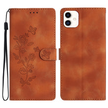 Load image into Gallery viewer, Flower Butterfly Embossing Pattern Leather Phone Case, For Samsung Galaxy A25 5G, For Samsung Galaxy A15, For Samsung Galaxy A35 5G, For Samsung Galaxy A23 5G, For Samsung Galaxy S24 Ultra 5G, For Samsung Galaxy S24+ 5G, For Samsung Galaxy S23 FE 5G   ...