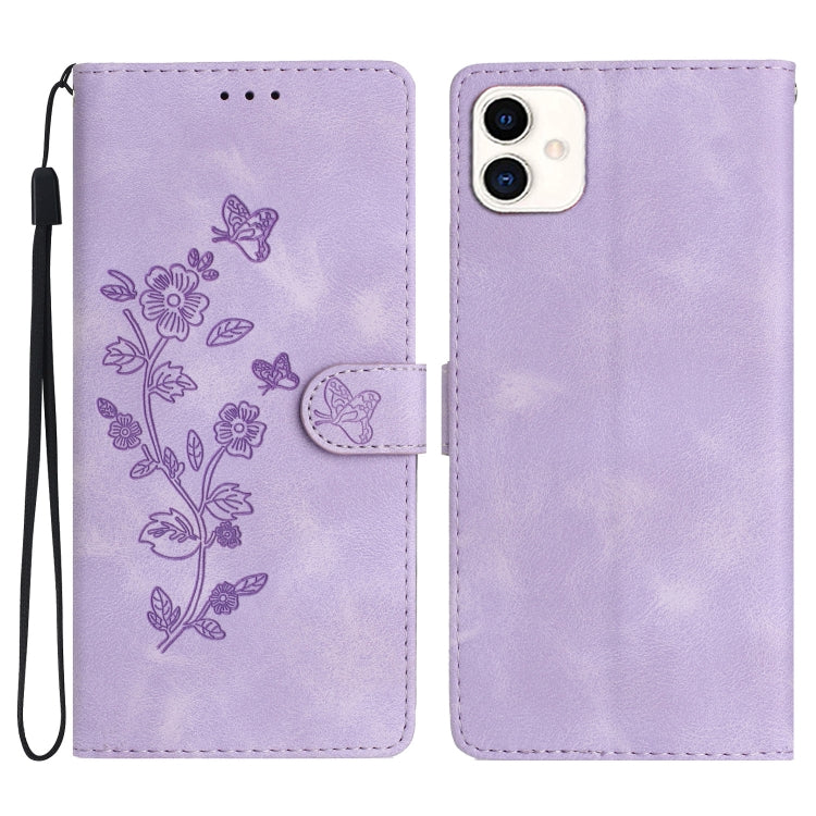 Flower Butterfly Embossing Pattern Leather Phone Case, For Samsung Galaxy A25 5G, For Samsung Galaxy A15, For Samsung Galaxy A35 5G, For Samsung Galaxy A23 5G, For Samsung Galaxy S24 Ultra 5G, For Samsung Galaxy S24+ 5G, For Samsung Galaxy S23 FE 5G   ...