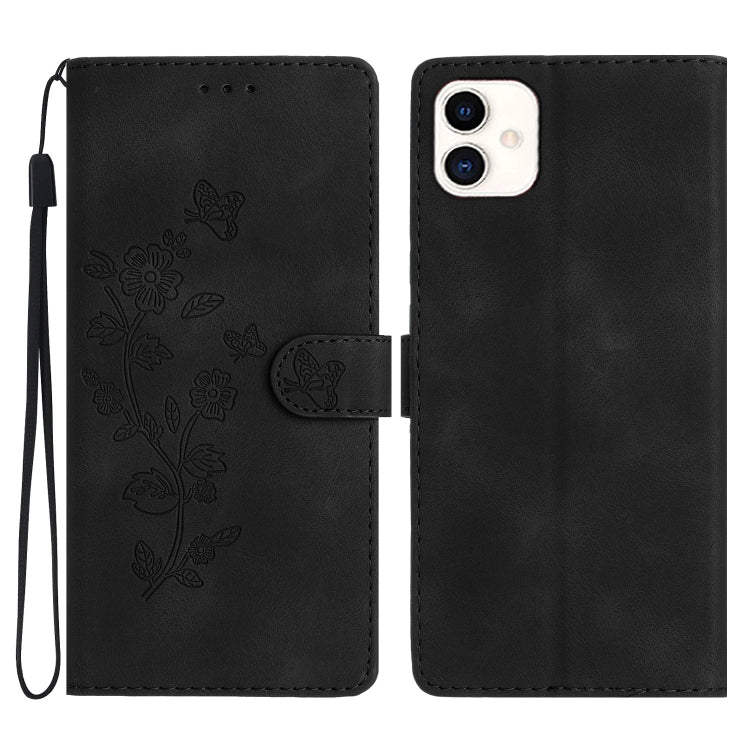 Flower Butterfly Embossing Pattern Leather Phone Case, For Samsung Galaxy A25 5G, For Samsung Galaxy A15, For Samsung Galaxy A35 5G, For Samsung Galaxy A23 5G, For Samsung Galaxy S24 Ultra 5G, For Samsung Galaxy S24+ 5G, For Samsung Galaxy S23 FE 5G   ...