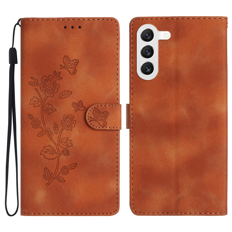 Flower Butterfly Embossing Pattern Leather Phone Case, For Samsung Galaxy A25 5G, For Samsung Galaxy A15, For Samsung Galaxy A35 5G, For Samsung Galaxy A23 5G, For Samsung Galaxy S24 Ultra 5G, For Samsung Galaxy S24+ 5G, For Samsung Galaxy S23 FE 5G   ...