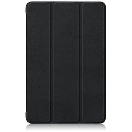 Custer Pure Color 3-Fold Holder Smart Leather Tablet Case