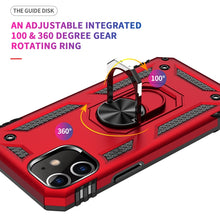 Load image into Gallery viewer, Shockproof TPU + PC Protective Case with 360 Degree Rotating Holder, For iPhone 12 mini, For iPhone 12 / 12 Pro, For iPhone 12 Pro Max, For Samsung Galaxy Note 20 5G, For Samsung Galaxy Note 20+ 5G