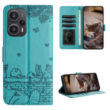Load image into Gallery viewer, Cat Embossing Pattern Leather Phone Case with Lanyard, For Xiaomi Poco M6 Pro 4G, For Xiaomi Poco C65/Poco M6, For Xiaomi Redmi Note 13 Pro 4G, For Xiaomi Redmi Note 13 4G, For Xiaomi Redmi 13C 4G/5G/13R 5G, For Xiaomi Redmi Note 13 5G                 ...
