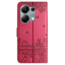 Load image into Gallery viewer, Cat Embossing Pattern Leather Phone Case with Lanyard, For Xiaomi Poco M6 Pro 4G, For Xiaomi Poco C65/Poco M6, For Xiaomi Redmi Note 13 Pro 4G, For Xiaomi Redmi Note 13 4G, For Xiaomi Redmi 13C 4G/5G/13R 5G, For Xiaomi Redmi Note 13 5G                 ...