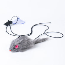 Load image into Gallery viewer, Hanging Door Retractable Cat Teaser Stick Pet Toy