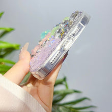 Load image into Gallery viewer, Ice Crystal Bow Knot Full Diamond TPU Phone Case, For iPhone 11