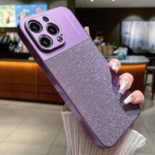 Load image into Gallery viewer, Metallic Glitter Powder Shockproof Phone Case, For iPhone 12 Pro, For iPhone 11 Pro Max, For iPhone 11