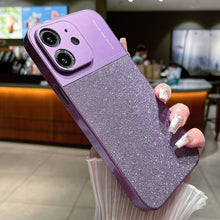 Load image into Gallery viewer, Metallic Glitter Powder Shockproof Phone Case, For iPhone 12 Pro, For iPhone 11 Pro Max, For iPhone 11