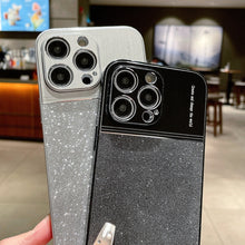 Load image into Gallery viewer, Metallic Glitter Powder Shockproof Phone Case, For iPhone 12 Pro, For iPhone 11 Pro Max, For iPhone 11