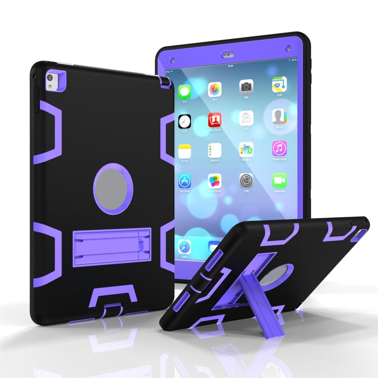 Shockproof PC + Silicone Protective Case，with Holder