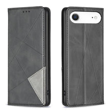 Load image into Gallery viewer, Rhombus Texture Magnetic Leather Phone Case, For iPhone 17 Pro Max, For iPhone 17 Pro, For iPhone 17, For iPhone Air, For iPhone 16 Pro Max, For iPhone 16 Pro, For iPhone 16 Plus, For iPhone 16