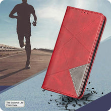 Load image into Gallery viewer, Rhombus Texture Magnetic Leather Phone Case, For iPhone 17 Pro Max, For iPhone 17 Pro, For iPhone 17, For iPhone Air, For iPhone 16 Pro Max, For iPhone 16 Pro, For iPhone 16 Plus, For iPhone 16