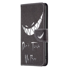 Colored Drawing Pattern Leather Phone Case, For iPhone 15 Plus, For iPhone 15