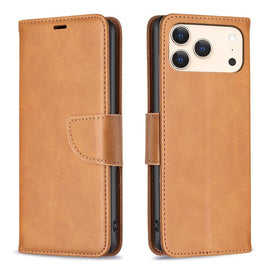 Lambskin Texture Pure Color Flip Leather Phone Case, For iPhone 18 Pro/17 Pro, For iPhone 18 Pro Max/17 Pro Max, For iPhone 17, For iPhone 17 Air, For iPhone 16 Pro Max, For iPhone 16 Pro, For iPhone 16 Plus, For iPhone 16