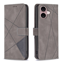 Load image into Gallery viewer, Magnetic Buckle Rhombus Texture Leather Phone Case, For iPhone 18 Pro/17 Pro, For iPhone 18 Pro Max/17 Pro Max, For iPhone 17, For iPhone 17 Air, For iPhone 16 Pro Max, For iPhone 16 Pro, For iPhone 16 Plus, For iPhone 16