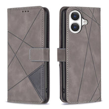 Load image into Gallery viewer, Magnetic Buckle Rhombus Texture Leather Phone Case, For iPhone 18 Pro/17 Pro, For iPhone 18 Pro Max/17 Pro Max, For iPhone 17, For iPhone 17 Air, For iPhone 16 Pro Max, For iPhone 16 Pro, For iPhone 16 Plus, For iPhone 16