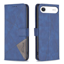 Load image into Gallery viewer, Magnetic Buckle Rhombus Texture Leather Phone Case, For iPhone 18 Pro/17 Pro, For iPhone 18 Pro Max/17 Pro Max, For iPhone 17, For iPhone 17 Air, For iPhone 16 Pro Max, For iPhone 16 Pro, For iPhone 16 Plus, For iPhone 16