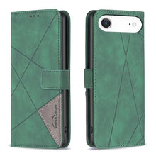 Load image into Gallery viewer, Magnetic Buckle Rhombus Texture Leather Phone Case, For iPhone 18 Pro/17 Pro, For iPhone 18 Pro Max/17 Pro Max, For iPhone 17, For iPhone 17 Air, For iPhone 16 Pro Max, For iPhone 16 Pro, For iPhone 16 Plus, For iPhone 16