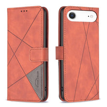 Load image into Gallery viewer, Magnetic Buckle Rhombus Texture Leather Phone Case, For iPhone 18 Pro/17 Pro, For iPhone 18 Pro Max/17 Pro Max, For iPhone 17, For iPhone 17 Air, For iPhone 16 Pro Max, For iPhone 16 Pro, For iPhone 16 Plus, For iPhone 16
