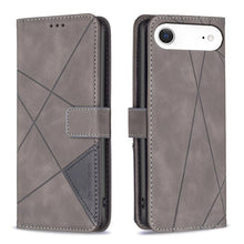 Load image into Gallery viewer, Magnetic Buckle Rhombus Texture Leather Phone Case, For iPhone 18 Pro/17 Pro, For iPhone 18 Pro Max/17 Pro Max, For iPhone 17, For iPhone 17 Air, For iPhone 16 Pro Max, For iPhone 16 Pro, For iPhone 16 Plus, For iPhone 16