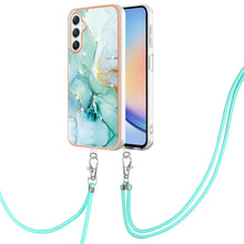 Load image into Gallery viewer, Electroplating Marble Dual-side IMD Phone Case with Lanyard