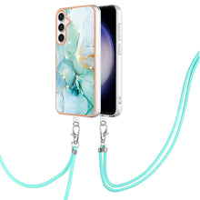 Load image into Gallery viewer, Electroplating Marble Dual-side IMD Phone Case with Lanyard