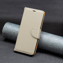 Load image into Gallery viewer, Litchi Texture Pure Color Flip Leather Phone Case, For iPhone 15 Plus, For iPhone 15