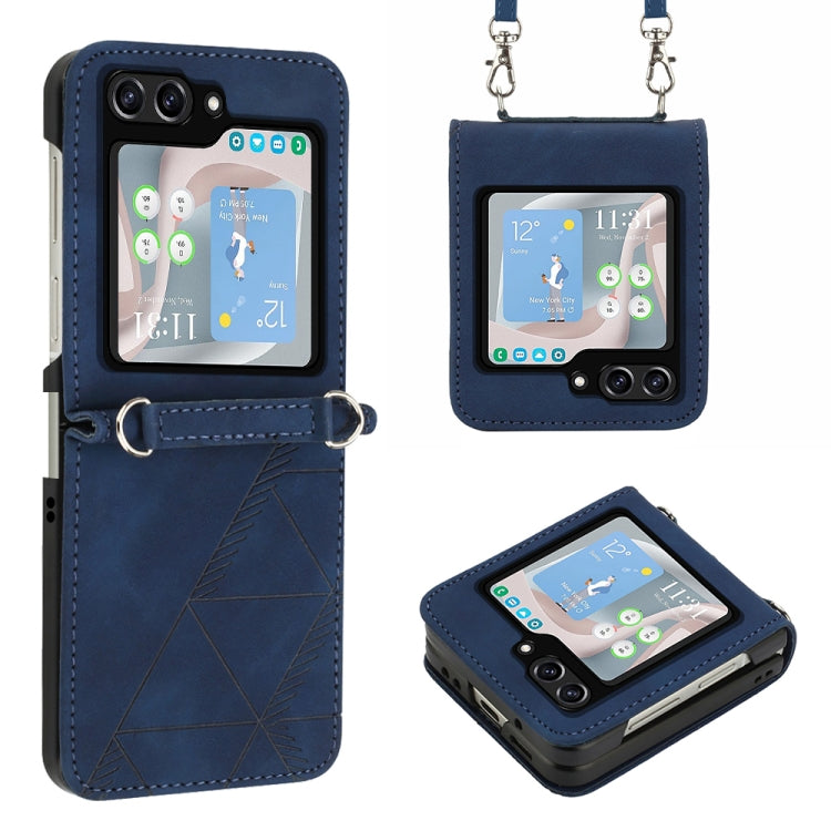 Crossbody 3D Embossed Flip Leather Phone Case