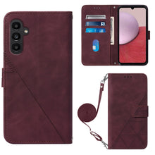 Load image into Gallery viewer, Crossbody 3D Embossed Flip Leather Phone Case, For Samsung Galaxy A15, For Samsung Galaxy Z Fold5 5G, For Samsung Galaxy A25 5G / A24, For Samsung Galaxy S23 FE 5G, For Samsung Galaxy A05, For Samsung Galaxy Z Flip5 5G, For Samsung Galaxy A05s