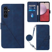 Load image into Gallery viewer, Crossbody 3D Embossed Flip Leather Phone Case, For Samsung Galaxy Z Fold5 5G, For Samsung Galaxy A25 5G / A24, For Samsung Galaxy A15, For Samsung Galaxy S23 FE 5G, For Samsung Galaxy A05, For Samsung Galaxy Z Flip5 5G, For Samsung Galaxy A05s