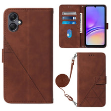 Load image into Gallery viewer, Crossbody 3D Embossed Flip Leather Phone Case