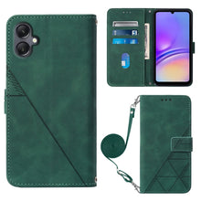 Load image into Gallery viewer, Crossbody 3D Embossed Flip Leather Phone Case