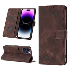 Load image into Gallery viewer, Skin-feel Embossed Leather Phone Case, For iPhone 16, For iPhone 15 Pro Max, For iPhone 15 Pro, For iPhone 15 Plus, For iPhone 15, For iPod Touch 7 / 6 / 5