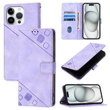 Load image into Gallery viewer, Skin-feel Embossed Leather Phone Case, For iPhone 17 Pro Max, For iPhone 17 Pro, For iPhone 17, For iPhone Air, For iPhone SE 2024, For iPhone 16 Pro Max, For iPhone 16 Pro, For iPhone 16 Plus