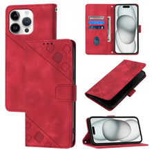 Load image into Gallery viewer, Skin-feel Embossed Leather Phone Case, For iPhone 17 Pro Max, For iPhone 17 Pro, For iPhone 17, For iPhone Air, For iPhone SE 2024, For iPhone 16 Pro Max, For iPhone 16 Pro, For iPhone 16 Plus