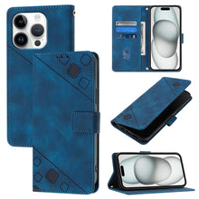 Load image into Gallery viewer, Skin-feel Embossed Leather Phone Case, For iPhone 17 Pro Max, For iPhone 17 Pro, For iPhone 17, For iPhone Air, For iPhone SE 2024, For iPhone 16 Pro Max, For iPhone 16 Pro, For iPhone 16 Plus