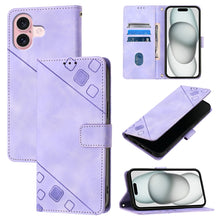 Load image into Gallery viewer, Skin-feel Embossed Leather Phone Case, For iPhone 16, For iPhone 15 Pro Max, For iPhone 15 Pro, For iPhone 15 Plus, For iPhone 15, For iPod Touch 7 / 6 / 5