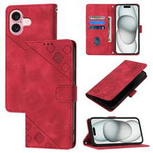 Load image into Gallery viewer, Skin-feel Embossed Leather Phone Case, For iPhone 16, For iPhone 15 Pro Max, For iPhone 15 Pro, For iPhone 15 Plus, For iPhone 15, For iPod Touch 7 / 6 / 5