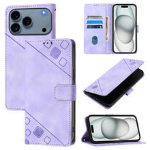 Load image into Gallery viewer, Skin-feel Embossed Leather Phone Case, For iPhone 17 Pro Max, For iPhone 17 Pro, For iPhone 17, For iPhone Air, For iPhone SE 2024, For iPhone 16 Pro Max, For iPhone 16 Pro, For iPhone 16 Plus