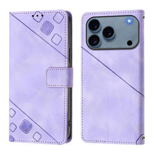 Load image into Gallery viewer, Skin-feel Embossed Leather Phone Case, For iPhone 17 Pro Max, For iPhone 17 Pro, For iPhone 17, For iPhone Air, For iPhone SE 2024, For iPhone 16 Pro Max, For iPhone 16 Pro, For iPhone 16 Plus