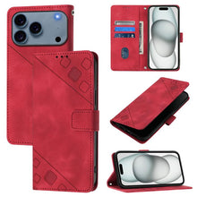 Load image into Gallery viewer, Skin-feel Embossed Leather Phone Case, For iPhone 17 Pro Max, For iPhone 17 Pro, For iPhone 17, For iPhone Air, For iPhone SE 2024, For iPhone 16 Pro Max, For iPhone 16 Pro, For iPhone 16 Plus