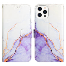 Load image into Gallery viewer, PT003 Marble Pattern Flip Leather Phone Case, For iPhone 15 Pro Max, For iPhone 15 Pro, For iPhone 15 Plus, For iPhone 15, For iPod Touch 7 / 6 / 5