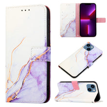 Load image into Gallery viewer, PT003 Marble Pattern Flip Leather Phone Case, For iPhone 15 Pro Max, For iPhone 15 Pro, For iPhone 15 Plus, For iPhone 15, For iPod Touch 7 / 6 / 5