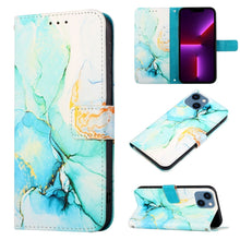 Load image into Gallery viewer, PT003 Marble Pattern Flip Leather Phone Case, For iPhone 15 Pro Max, For iPhone 15 Pro, For iPhone 15 Plus, For iPhone 15, For iPod Touch 7 / 6 / 5