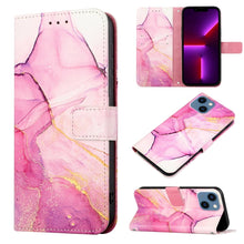 Load image into Gallery viewer, PT003 Marble Pattern Flip Leather Phone Case, For iPhone 15 Pro Max, For iPhone 15 Pro, For iPhone 15 Plus, For iPhone 15, For iPod Touch 7 / 6 / 5