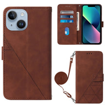 Load image into Gallery viewer, Crossbody 3D Embossed Flip Leather Phone Case, For iPhone 16, For iPhone 15 Pro Max, For iPhone 15 Pro, For iPhone 15 Plus, For iPhone 15, For iPod Touch 7 / 6 / 5