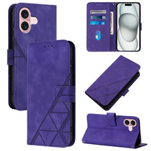 Load image into Gallery viewer, Crossbody 3D Embossed Flip Leather Phone Case, For iPhone 16, For iPhone 15 Pro Max, For iPhone 15 Pro, For iPhone 15 Plus, For iPhone 15, For iPod Touch 7 / 6 / 5