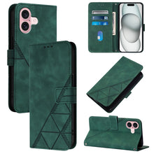 Load image into Gallery viewer, Crossbody 3D Embossed Flip Leather Phone Case, For iPhone 16, For iPhone 15 Pro Max, For iPhone 15 Pro, For iPhone 15 Plus, For iPhone 15, For iPod Touch 7 / 6 / 5